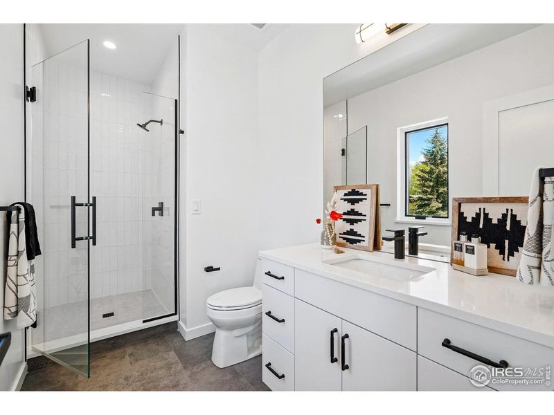 Furnished interior view inside a new home in , Boulder (Image 31).