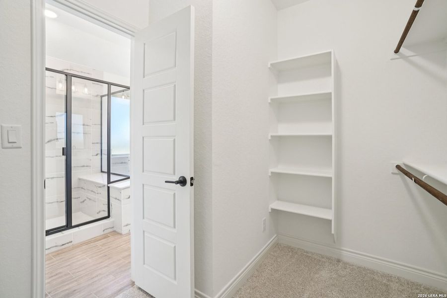 Furnished interior view inside a new home in , New Braunfels (Image 10).