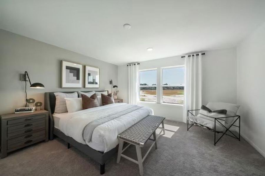 MODEL HOME images may NOT be consistent with the finished product.
