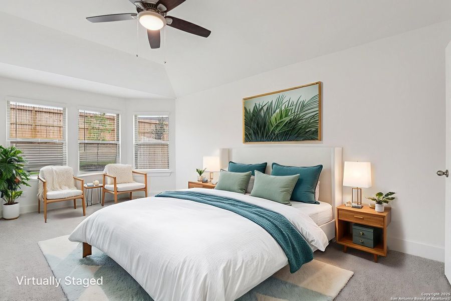 Furnished interior view inside a new home in Comanche Ridge, San Antonio (Image 11). Furnished interior view inside a new home in Comanche Ridge, San Antonio (Image 11).
