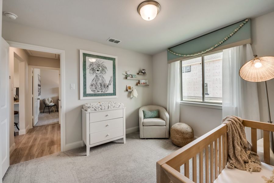 Furnished interior view inside a new home in Town Park, Princeton (Image 14).