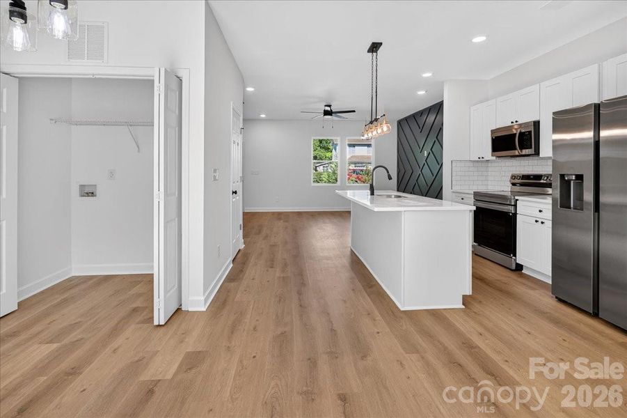 Furnished interior view inside a new home in , Kannapolis (Image 6).
