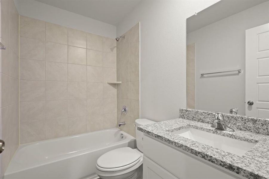 Furnished interior view inside a new home in Burgess Meadows, Cleburne (Image 7).