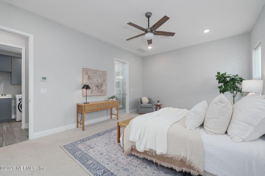 Furnished interior view inside a new home in Seabrook Village at Seabrook, Ponte Vedra (Image 9).