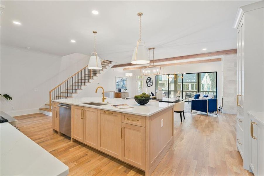 Furnished interior view inside a new home in Pendergrast Farm, Atlanta (Image 14).