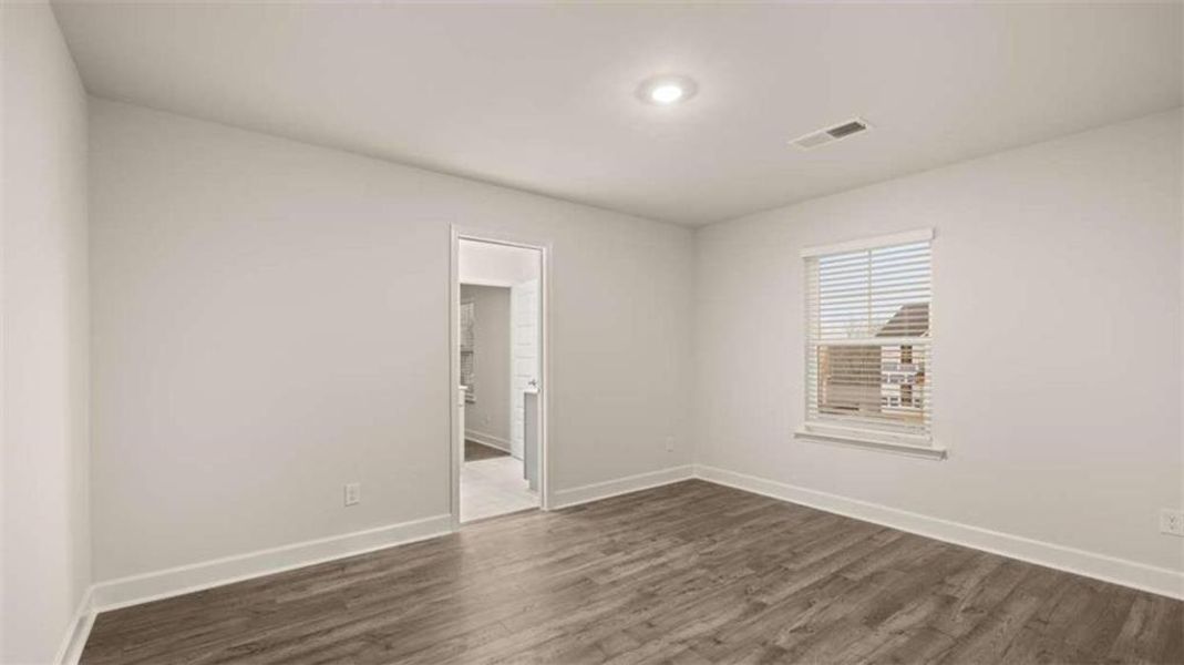 Spacious, unfurnished interior of a new home in The Gates at Pates Creek, Hampton (Image 28). Spacious, unfurnished interior of a new home in The Gates at Pates Creek, Hampton (Image 28).