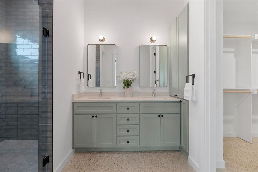 Furnished interior view inside a new home in , River Oaks (Image 8).