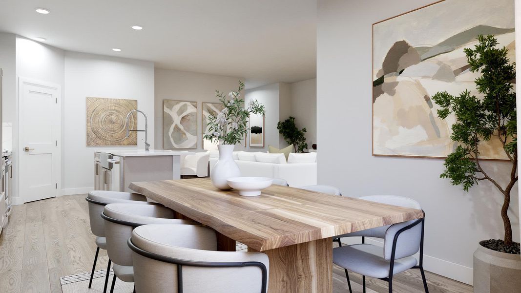 Dining Room - Wellington at Brack Ranch in St. Cloud, FL by Landsea Homes
