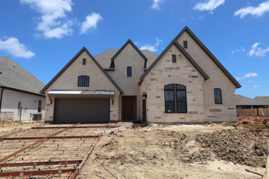 In-progress construction of a new home in Riceland - Summit Collection, Mont Belvieu, TX (Image 6). In-progress construction of a new home in Riceland - Summit Collection, Mont Belvieu, TX (Image 6).