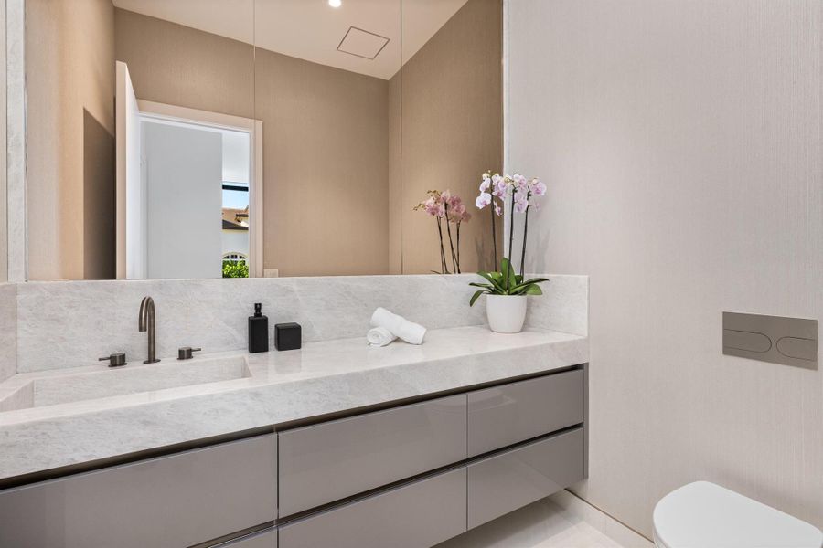 Furnished interior view inside a new home in , Boca Raton (Image 30). Furnished interior view inside a new home in , Boca Raton (Image 30).