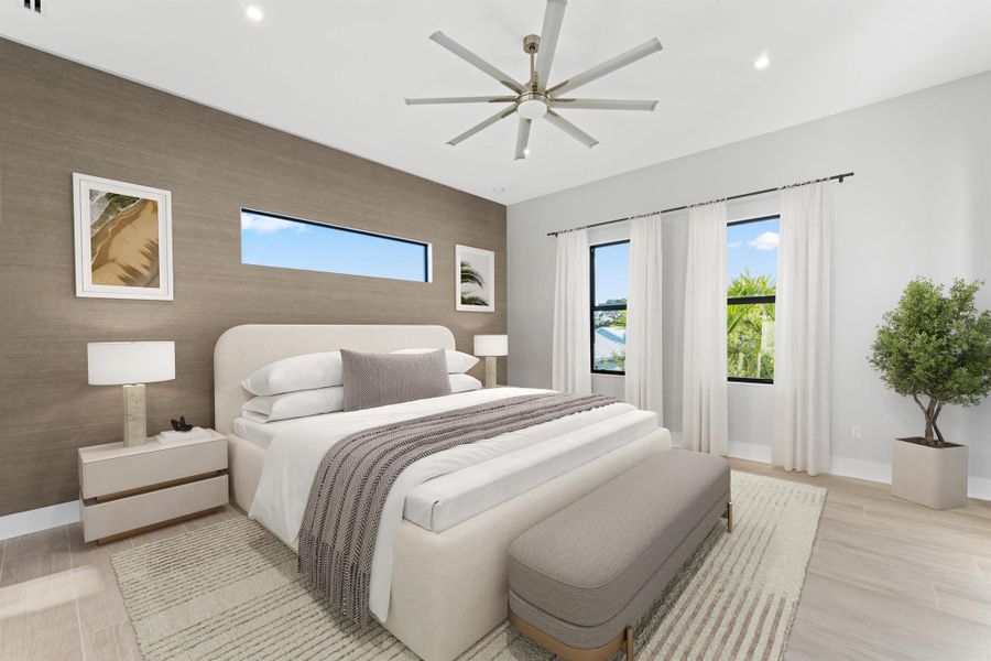 Furnished interior view inside a new home in , Stuart (Image 30). Furnished interior view inside a new home in , Stuart (Image 30).