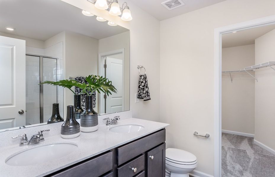 Furnished interior view inside a new home in Flemingfield, Greensboro (Image 9).