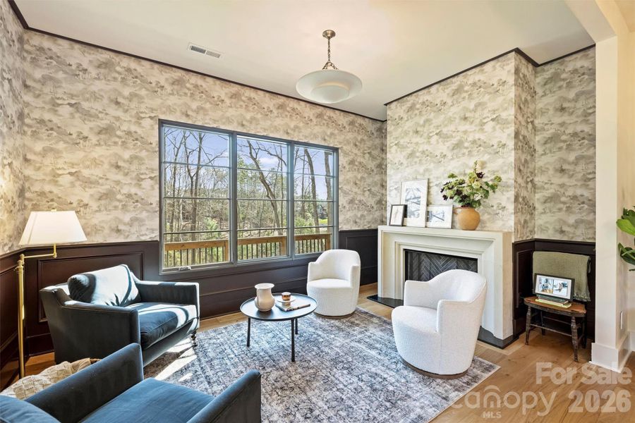 Furnished interior view inside a new home in , Belmont (Image 14).