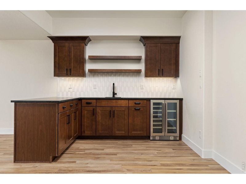Furnished interior view inside a new home in RainDance, Windsor (Image 12).