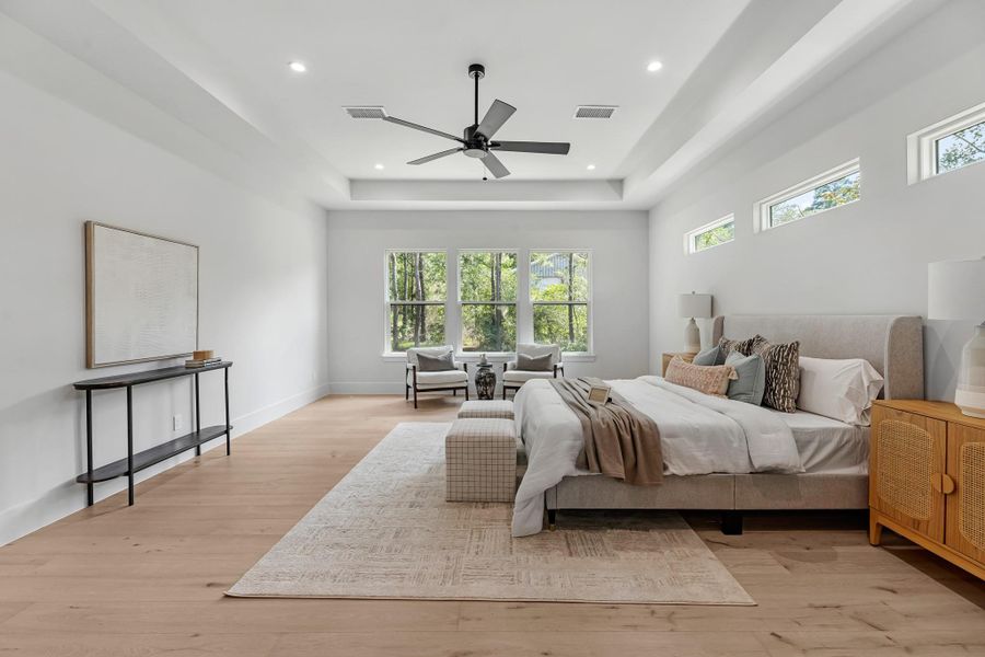 Furnished interior view inside a new home in , Montgomery (Image 6). Furnished interior view inside a new home in , Montgomery (Image 6).