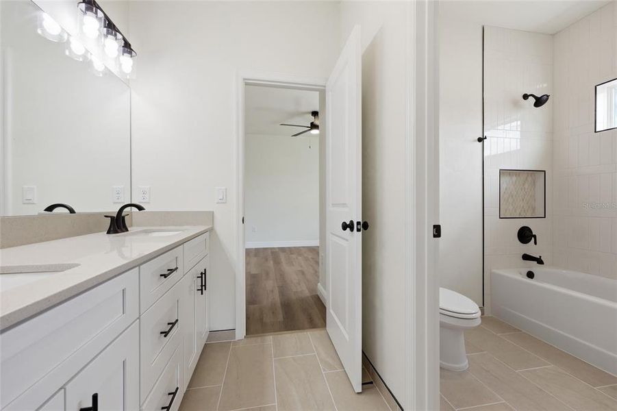 Furnished interior view inside a new home in Grand Oaks, Gainesville (Image 11).