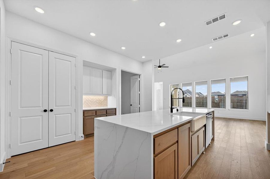 Furnished interior view inside a new home in Cambridge Crossing, Celina (Image 7).
