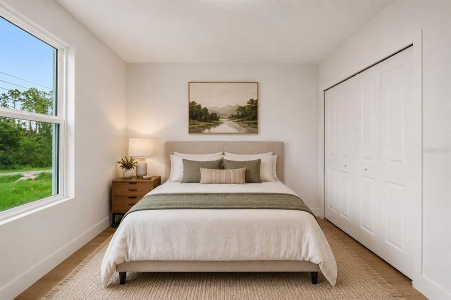 Furnished interior view inside a new home in , Sebring (Image 8).