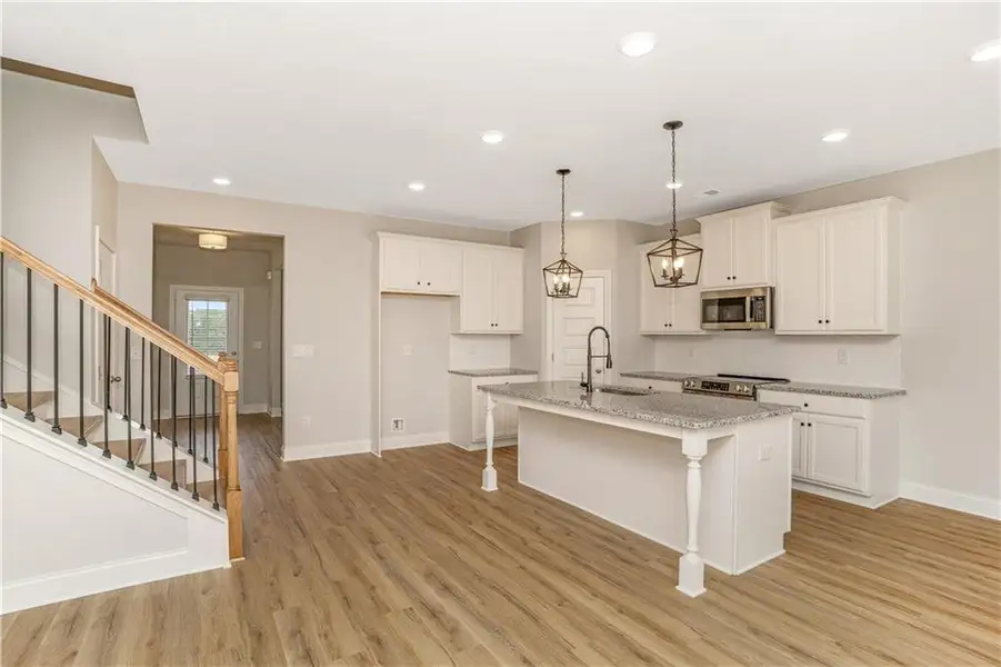 Furnished interior view inside a new home in Killian Manor at The Adares, Adairsville (Image 5).