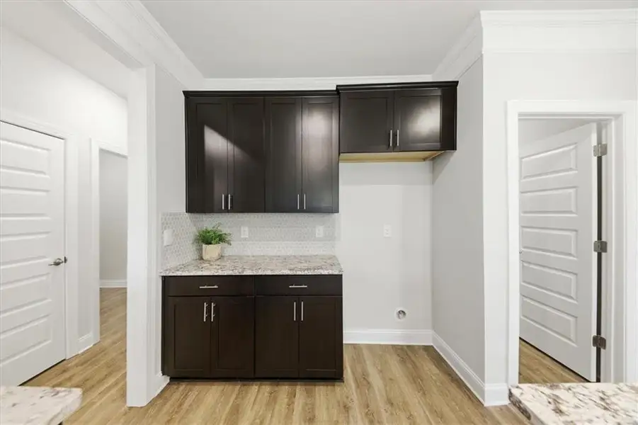 Furnished interior view inside a new home in Tuscany Hills, Douglasville (Image 18).