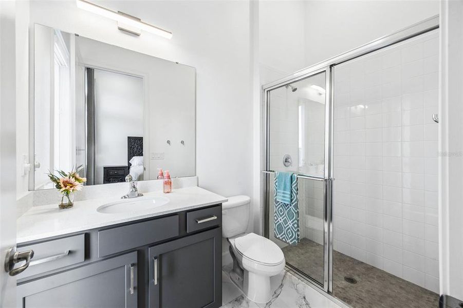 Furnished interior view inside a new home in , Winter Garden (Image 36).
