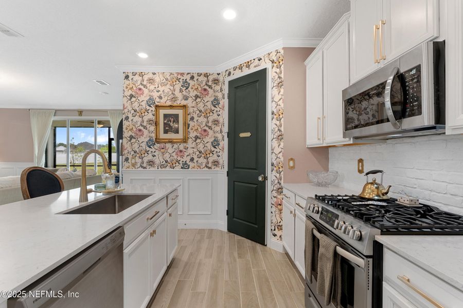 Furnished interior view inside a new home in , St. Augustine (Image 14). Furnished interior view inside a new home in , St. Augustine (Image 14).