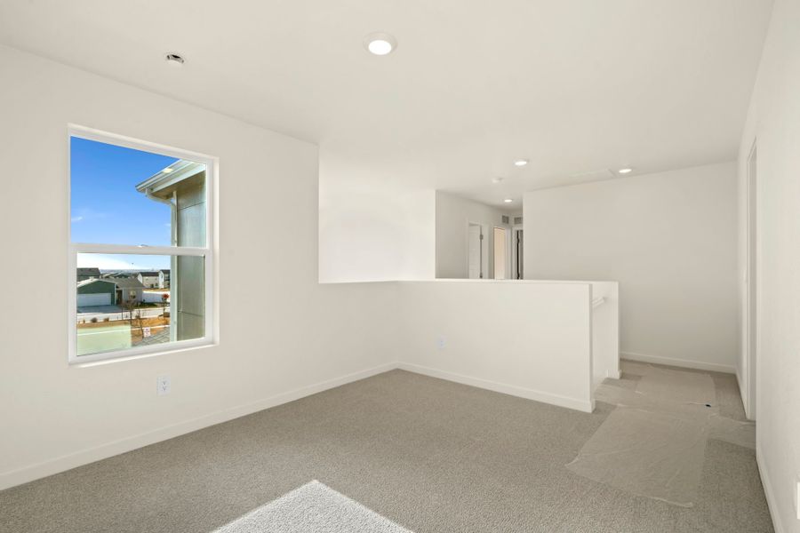 Representative unfurnished interior of a home built from the Welby by Baessler Homes in Hudson Hills, Hudson (Image 22). Representative unfurnished interior of a home built from the Welby by Baessler Homes in Hudson Hills, Hudson (Image 22).
