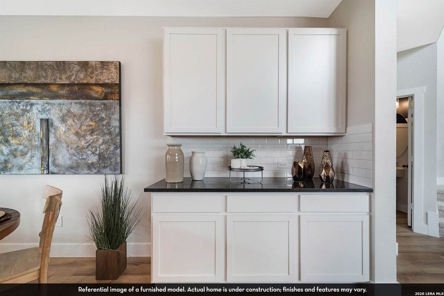 Furnished interior view inside a new home in Hennersby Hollow, San Antonio (Image 10).