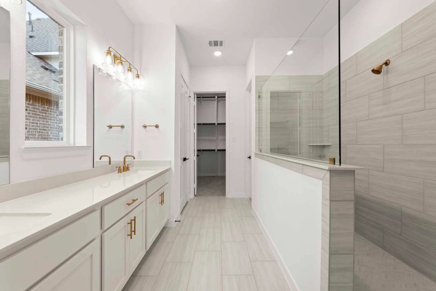 Primary Bathroom featuring the Serene Collection