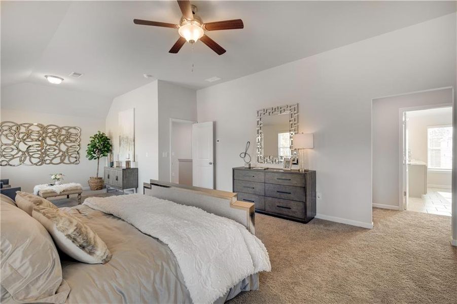 Furnished interior view inside a new home in Alcovy Village, Lawrenceville (Image 4). Furnished interior view inside a new home in Alcovy Village, Lawrenceville (Image 4).