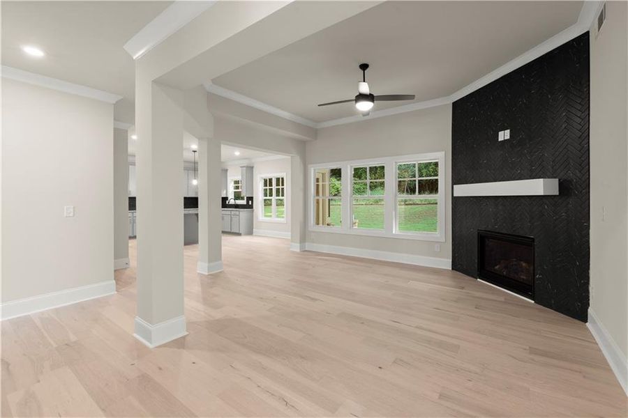Spacious, unfurnished interior of a new home in , Covington (Image 45).