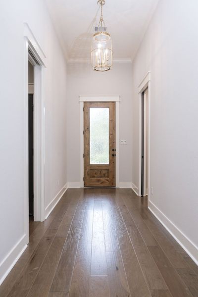 Representative unfurnished interior of a home built from the The Kaylee by Reece Homes in Pebble Creek, College Station (Image 28).