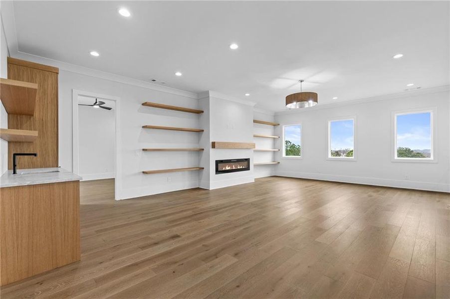 Spacious, unfurnished interior of a new home in , Buford (Image 28).