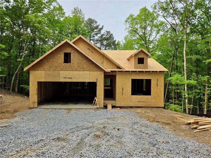 In-progress construction of a new home in , Waleska, GA (Image 14).