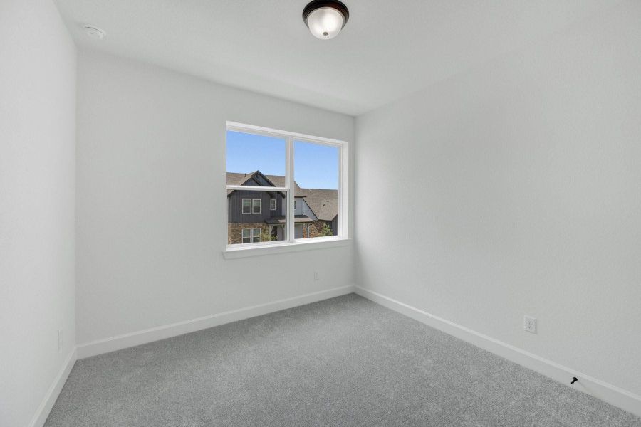 Spacious, unfurnished interior of a new home in Pomona - Grove Row Collection, Manvel (Image 16).