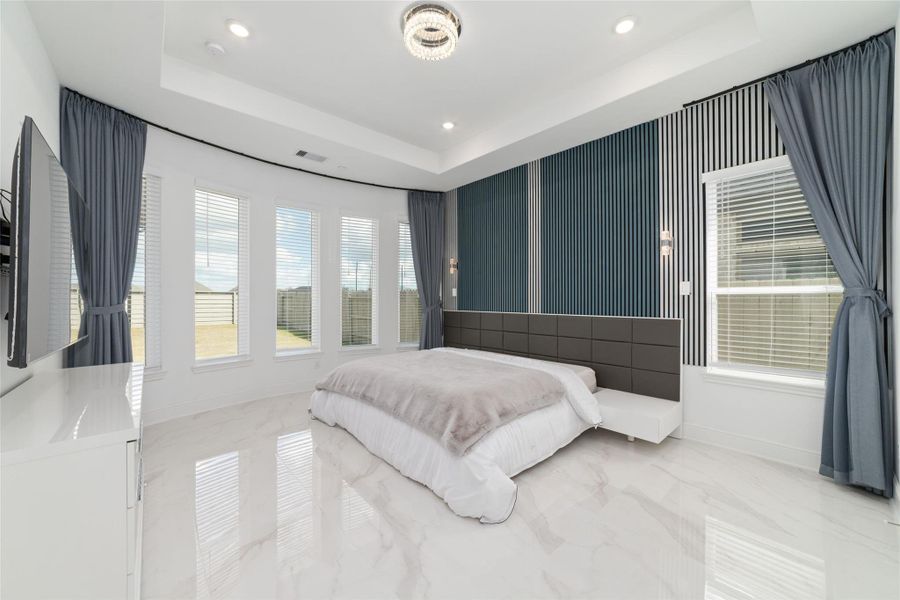 Furnished interior view inside a new home in Pomona 70' - Section 27, Manvel (Image 14).