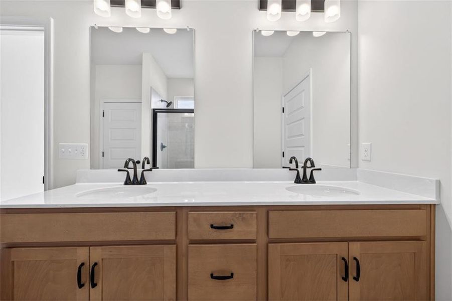 Close-up of interior finishes inside a home in Jones Ridge, Dallas (Image 20).