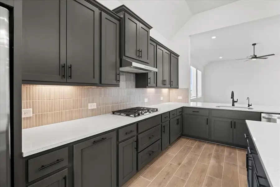 Furnished interior view inside a new home in Meyer Ranch, New Braunfels (Image 11).