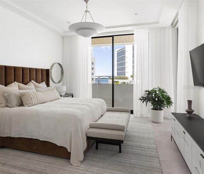 Furnished interior view inside a new home in , Sarasota (Image 17). Furnished interior view inside a new home in , Sarasota (Image 17).