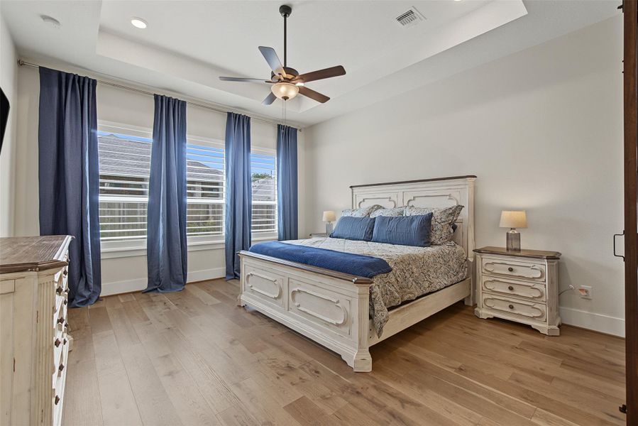 Furnished interior view inside a new home in The Highlands, Porter (Image 19).