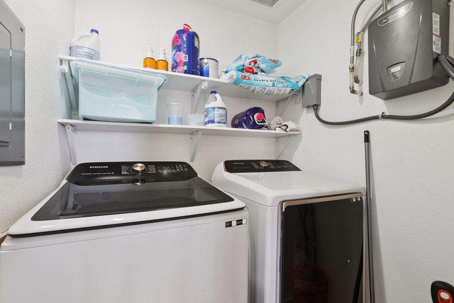 Close-up of interior finishes inside a home in , Dale (Image 20).
