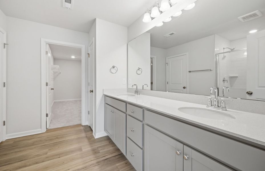 Furnished interior view inside a new home in Saunders Farm, Willow Spring (Image 7).