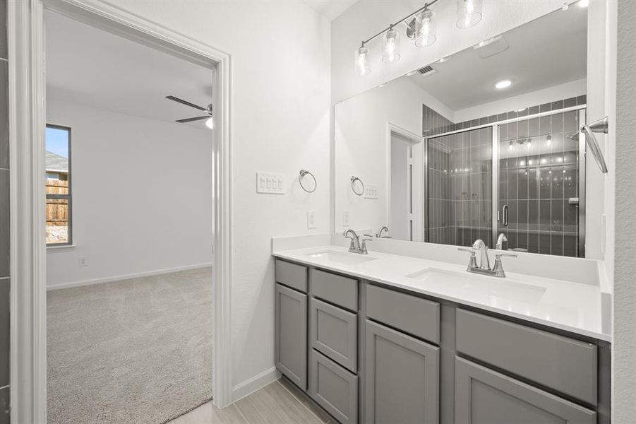 Furnished interior view inside a new home in Palmilla Springs, Fort Worth (Image 8).