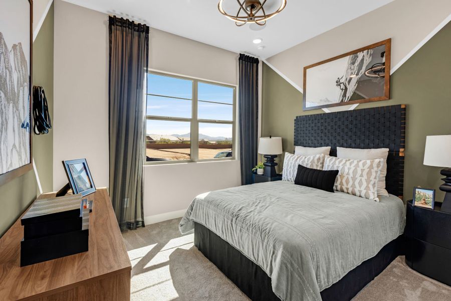 Representative furnished interior of a home built from the Hibiscus by Mattamy Homes in Tavira at Twin Peaks, Oro Valley (Image 32).