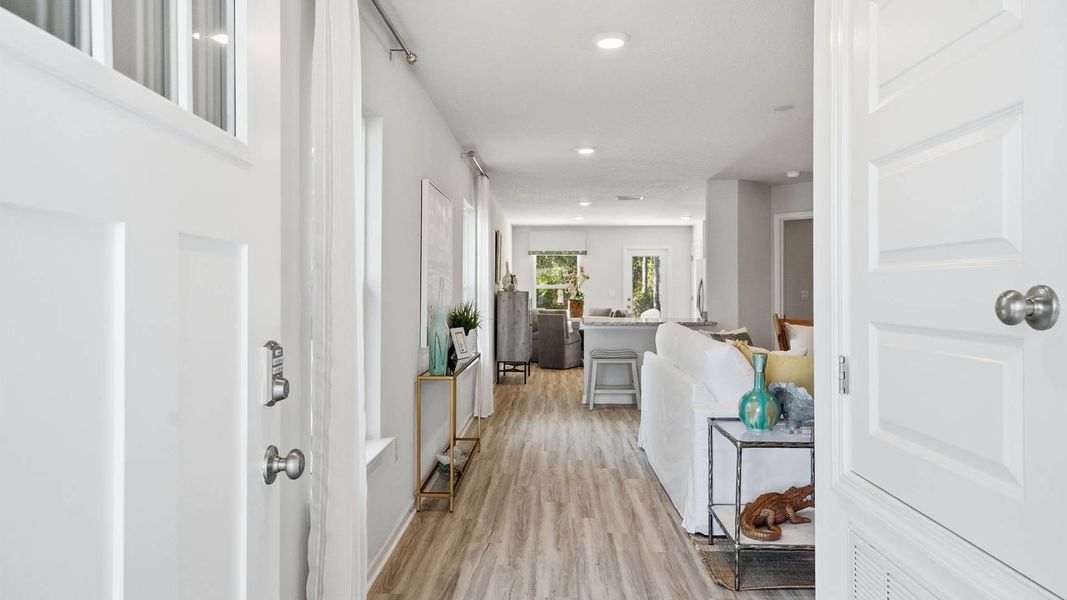 Furnished interior view inside a new home in Chateau Nemours, Port Saint Joe (Image 6).