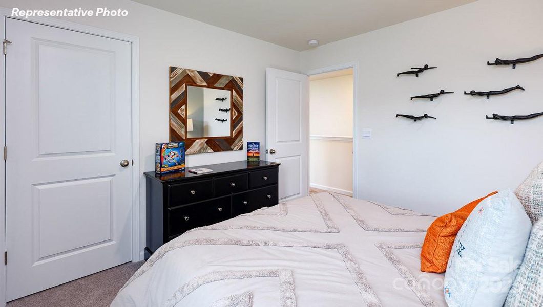 Furnished interior view inside a new home in Secrest Commons, Monroe (Image 8).