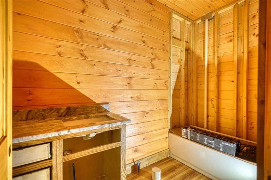 In-progress construction of a new home in , Blue Ridge, GA (Image 35).