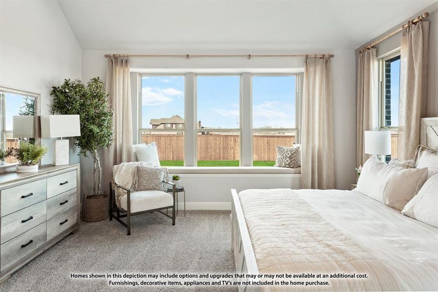 Furnished interior view inside a new home in North Grove, Waxahachie (Image 15).