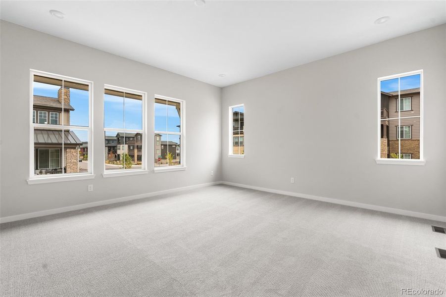 Spacious, unfurnished interior of a new home in Sterling Ranch, Littleton (Image 18). Spacious, unfurnished interior of a new home in Sterling Ranch, Littleton (Image 18).