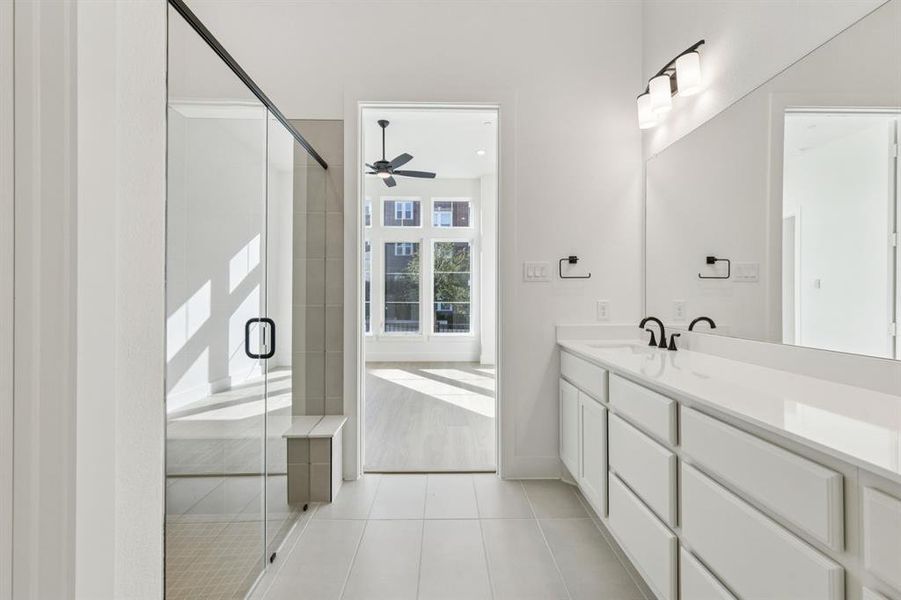 Furnished interior view inside a new home in , Frisco (Image 8).